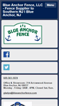 Mobile Screenshot of blueanchorfence1.com